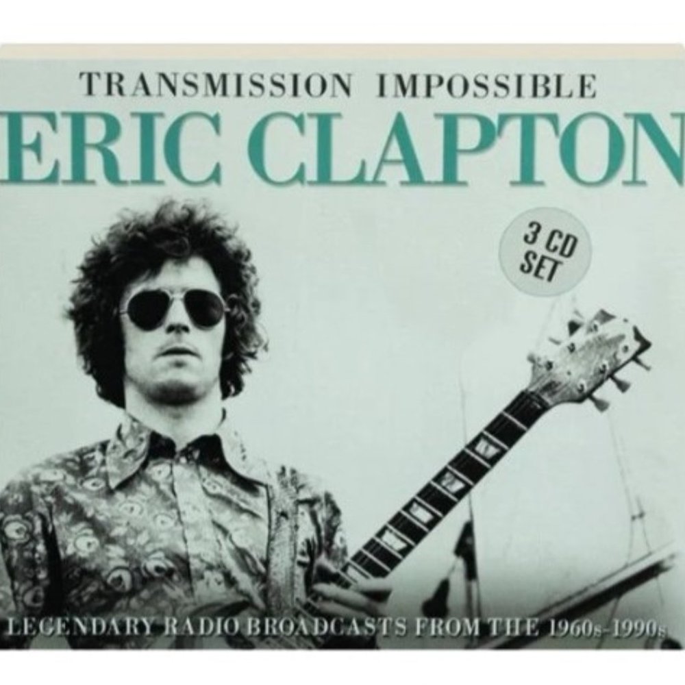 Eric Clapton Transmission Impossible 3-CD ~ Live Performances 1960s-1990s ~ New!